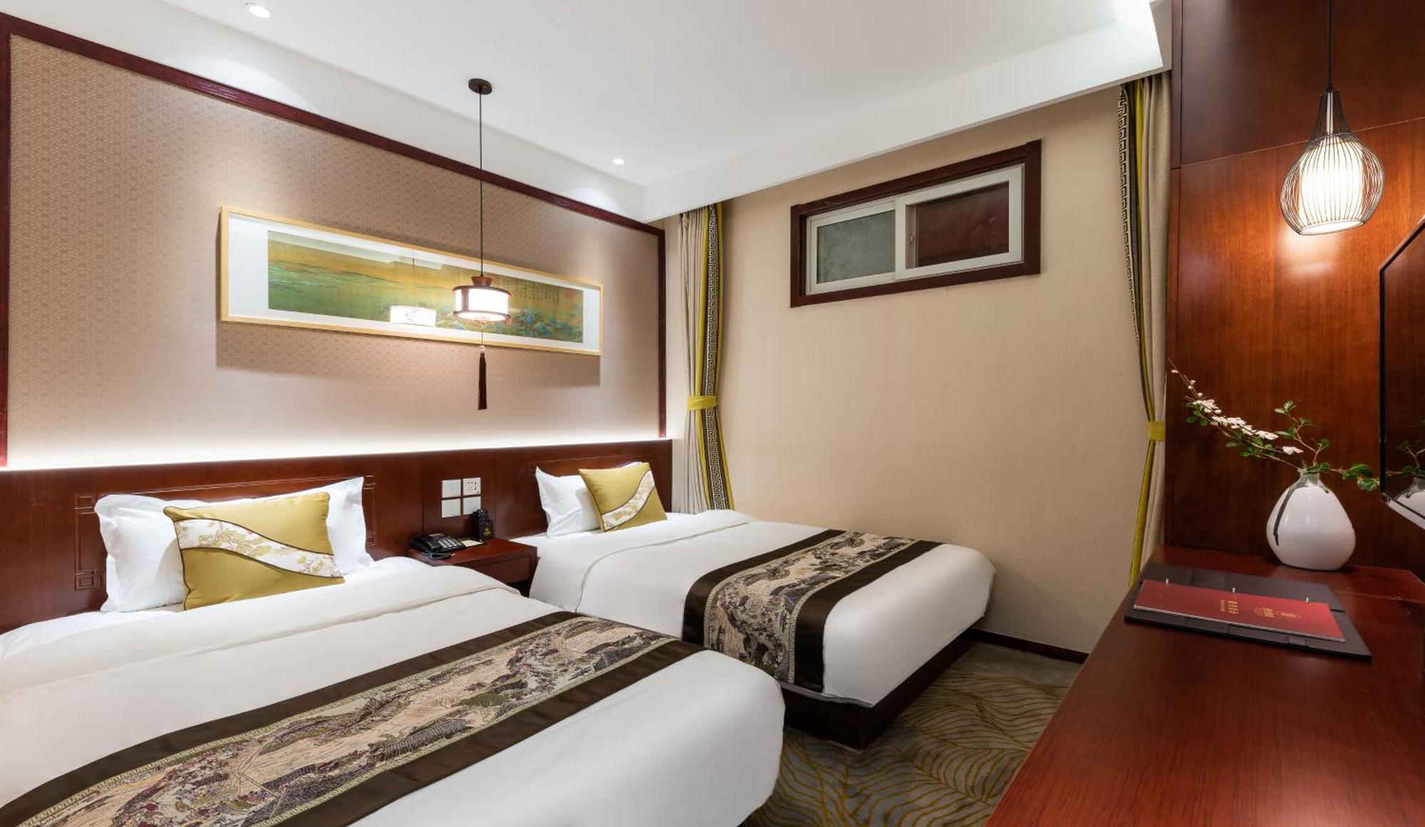 Chinese Culture Boutique Hotel-Tangfu,Traditional Chinese Theme,Heart Of Beijing,Near Forbidden City,Tiananmen Square,Hutongs,Metro Access,Free Coffee,Tea,Laundry Екстер'єр фото