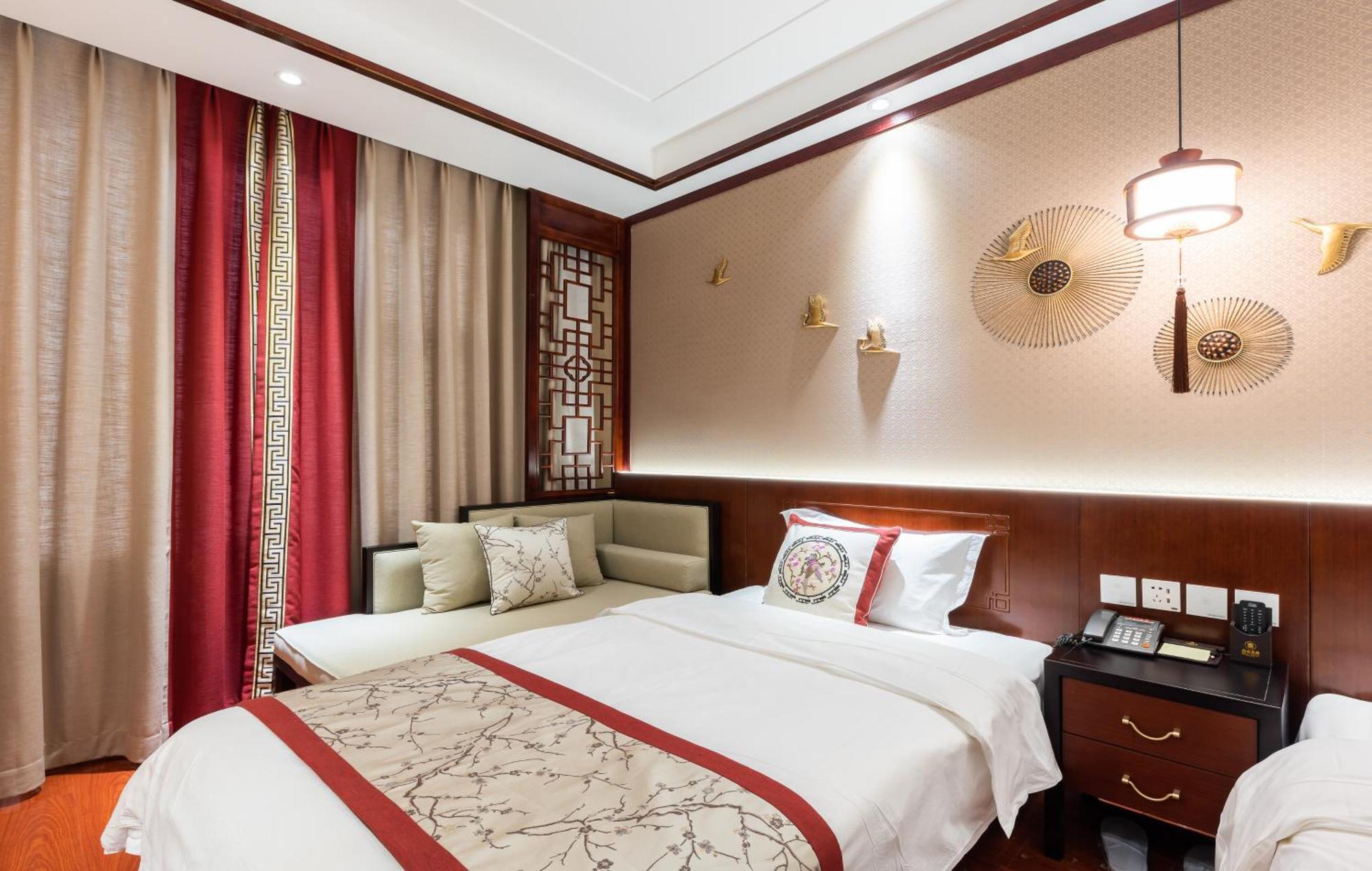 Chinese Culture Boutique Hotel-Tangfu,Traditional Chinese Theme,Heart Of Beijing,Near Forbidden City,Tiananmen Square,Hutongs,Metro Access,Free Coffee,Tea,Laundry Екстер'єр фото